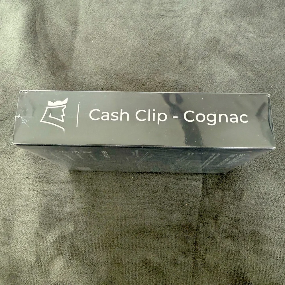 Kings Loot Wallet Cash Clip Cognac NEW